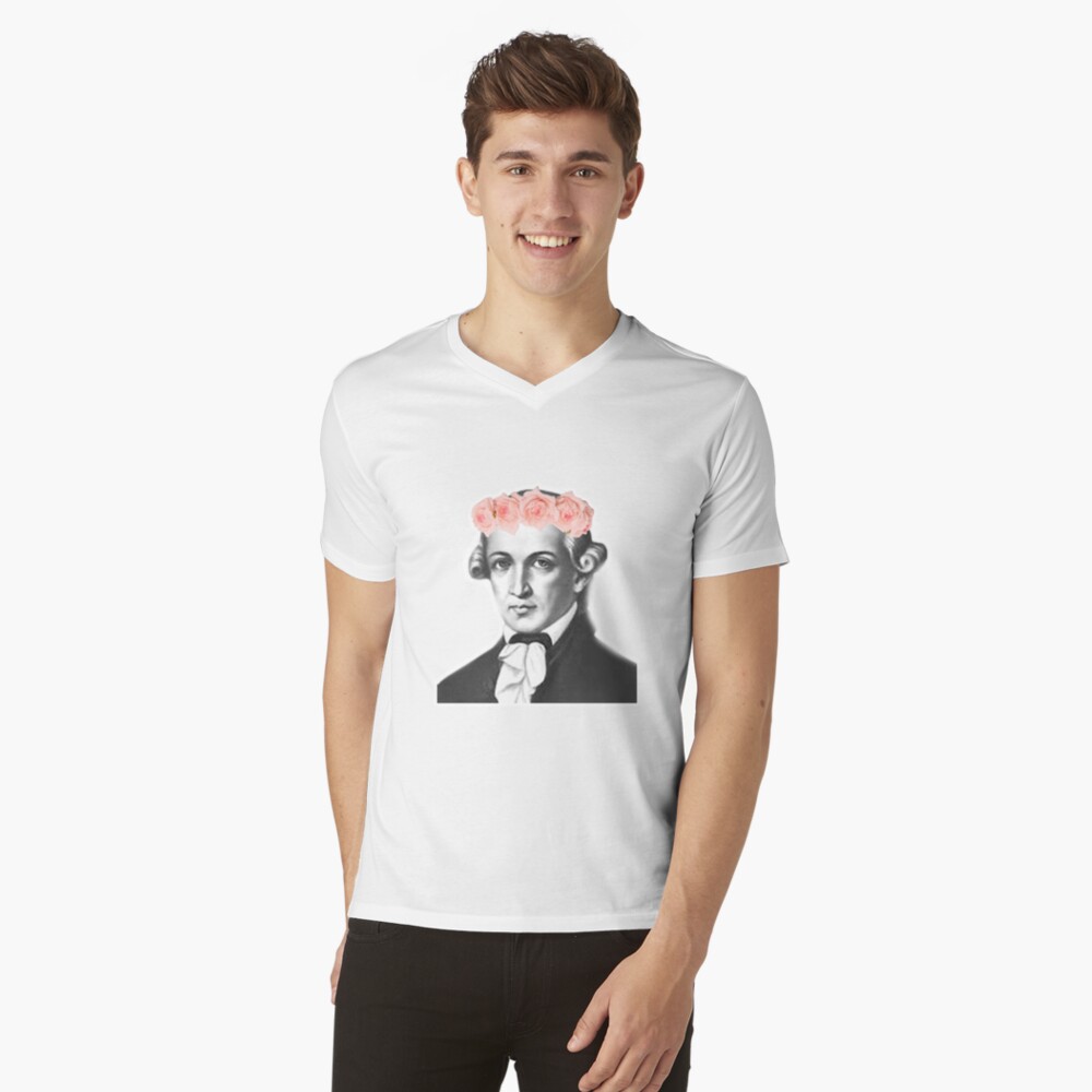 Item preview, V-Neck T-Shirt designed and sold by whyttwhytt.