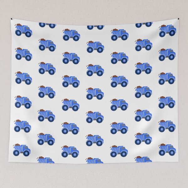Item preview, Blue Dump Truck designed and sold by cabgodfrey.