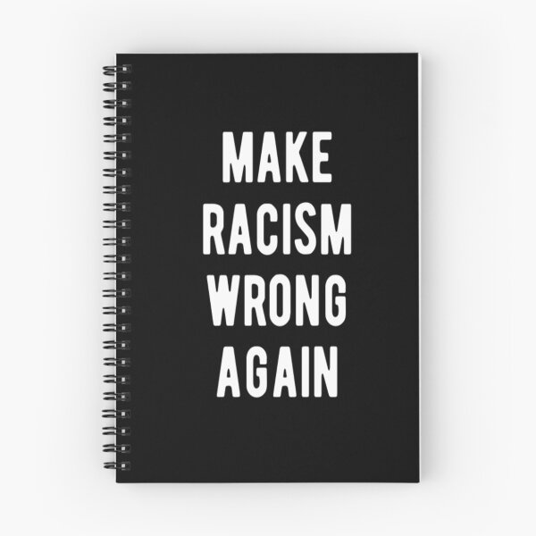 Item preview, Make Racism Wrong Again designed and sold by CatMonkStudios.