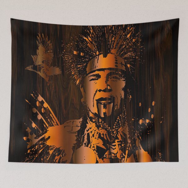 Item preview, APACHE GREAT SPIRIT designed and sold by johnnyssandart.