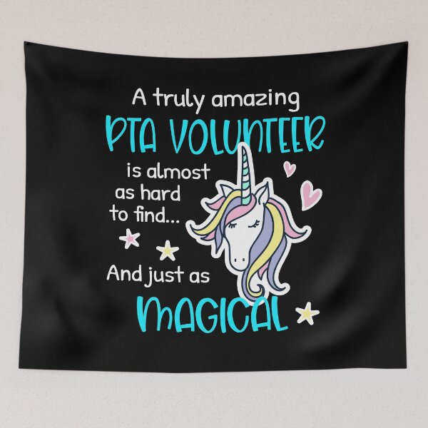 Item preview, PTA Volunteers Are Magical, Cute PTA Mom Gift designed and sold by SVShare.