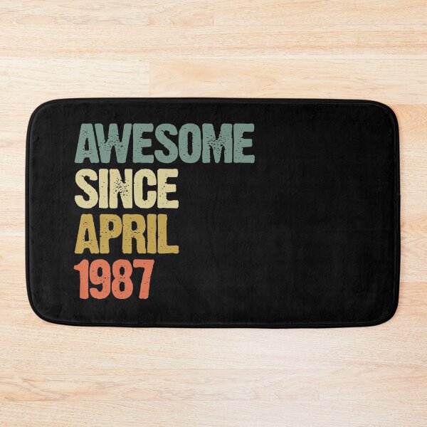 Item preview, Awesome Since April 1987 33rd Birthday Gift designed and sold by vomaria.
