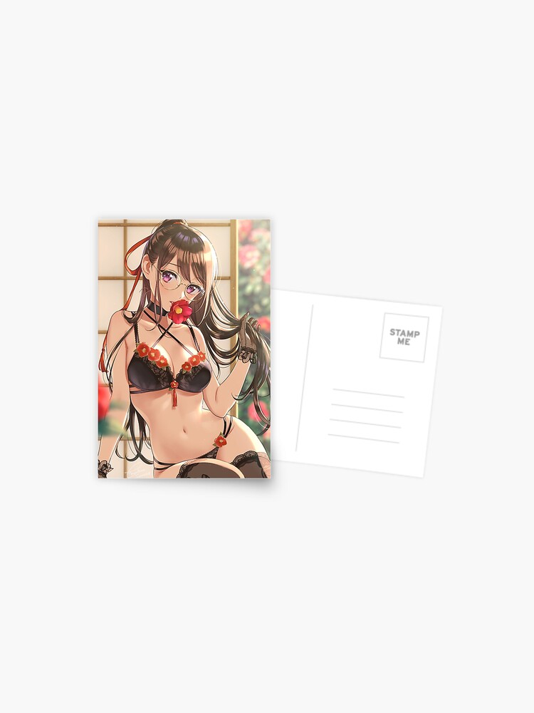 Anime girl underwear Spiral Notebook by Reynoka