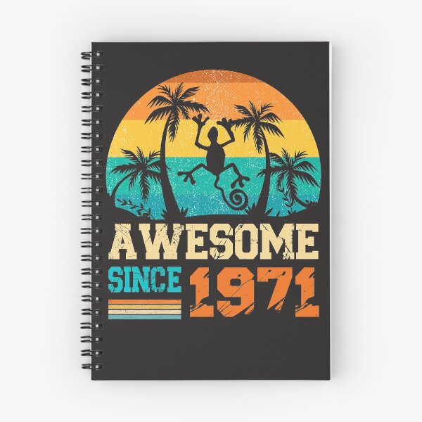Item preview, 1971 Vintage Birthday Gift - Retro Sunset Summer Style designed and sold by RetroSunset.