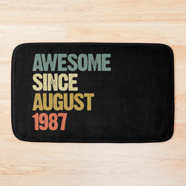 Item preview, Awesome Since August 1987 33rd Birthday Gift designed and sold by vomaria.