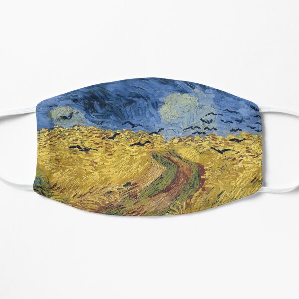 Vincent Van Gogh - Weizenfeld mit Krähen Maske