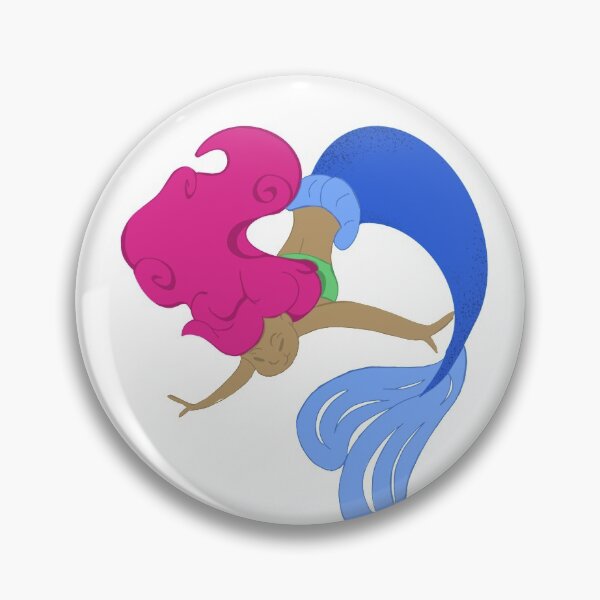 Item preview, Diving Mermaid Solo designed and sold by TQsPinsNThings.