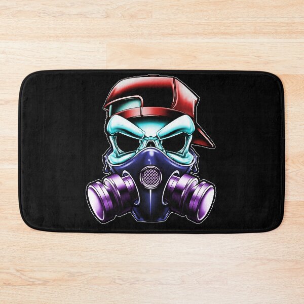 Item preview, skull with gaz mask designed and sold by geograffeur.