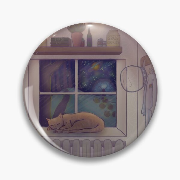 Item preview, Space Cat designed and sold by katjavajserman.