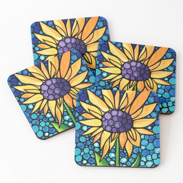 Item preview, Standing Tall - Sunflower Art By Sharon Cummings designed and sold by Sharon Cummings Art.
