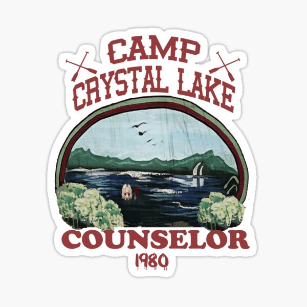 Camp Crystal Lake Counselor Sticker