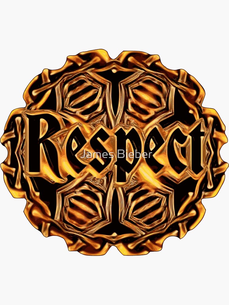 RESPECT Sticker For Sale By Himdilly Redbubble