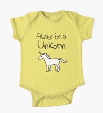 Always Be A Unicorn One Piece - Short Sleeve