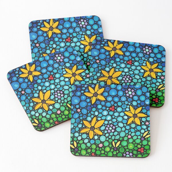Item preview, Spring Maidens - Colorful Flower Art By Sharon Cummings designed and sold by Sharon Cummings Art.