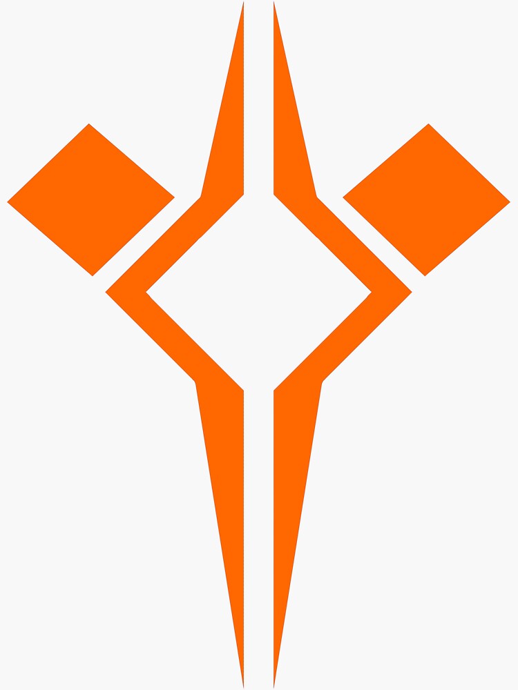 "Ahsoka Emblem" Sticker by DakotaGThompson Redbubble