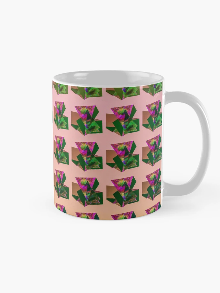 Thumbnail 3 of 6, Coffee Mug, Triangular Pattern designed and sold by SandyMoulder.