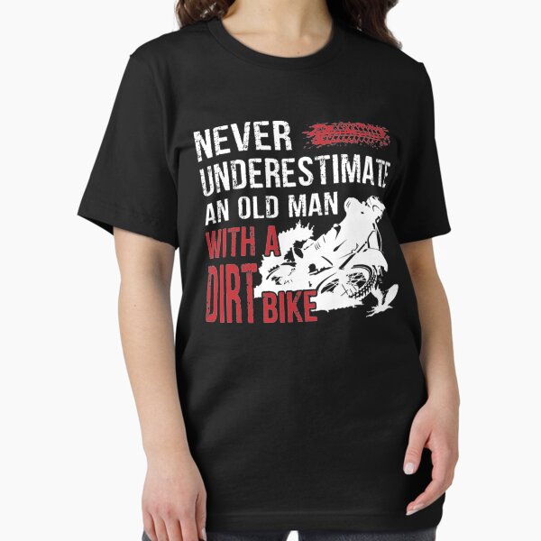 Item preview, Power old man with dirt bike designed and sold by Clavitaps.