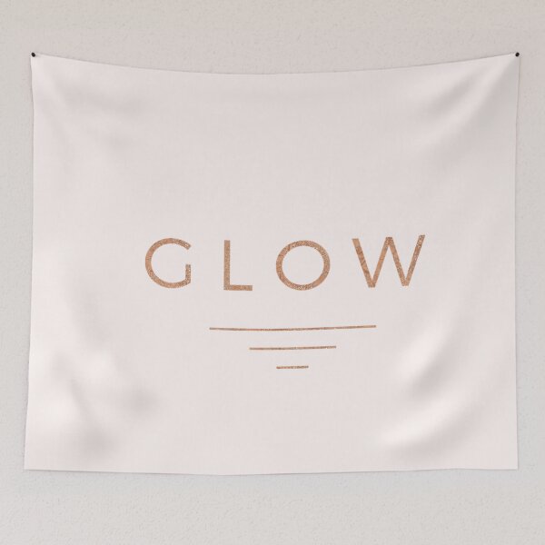 Item preview, Glow | Copper Gold Glitter designed and sold by SoNifty.