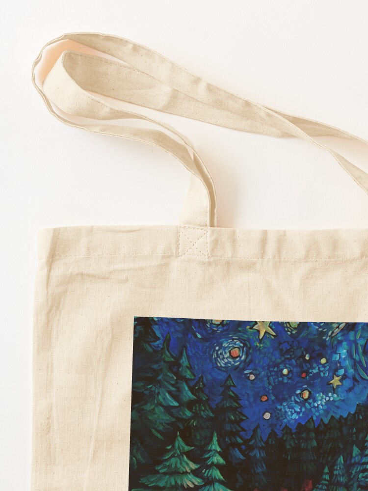 Thumbnail 3 of 5, Tote Bag, "Fishing Trips" by Chad Elliott designed and sold by Wildermans.