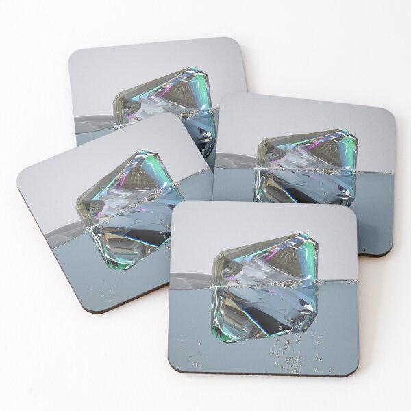 Item preview, diamond in blue water on gray designed and sold by Artem Ogurtsov.
