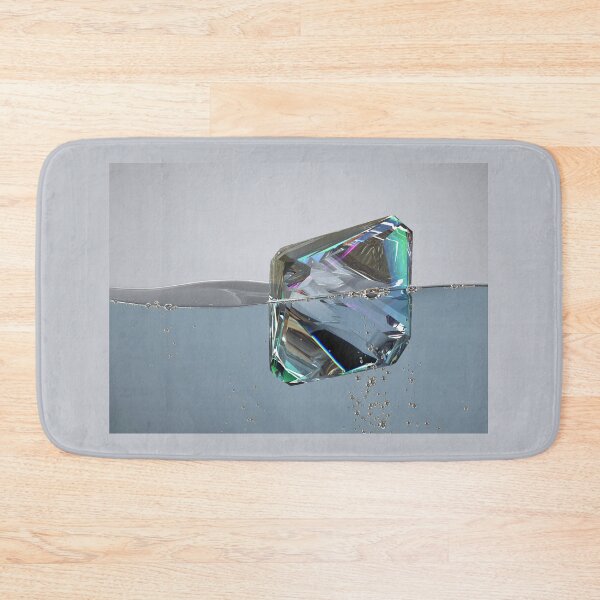 Item preview, diamond in blue water on gray designed and sold by Artem Ogurtsov.