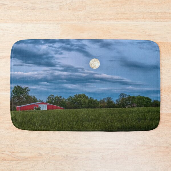 Item preview, Super Flower Moon Over A Barn designed and sold by mljdwhite.