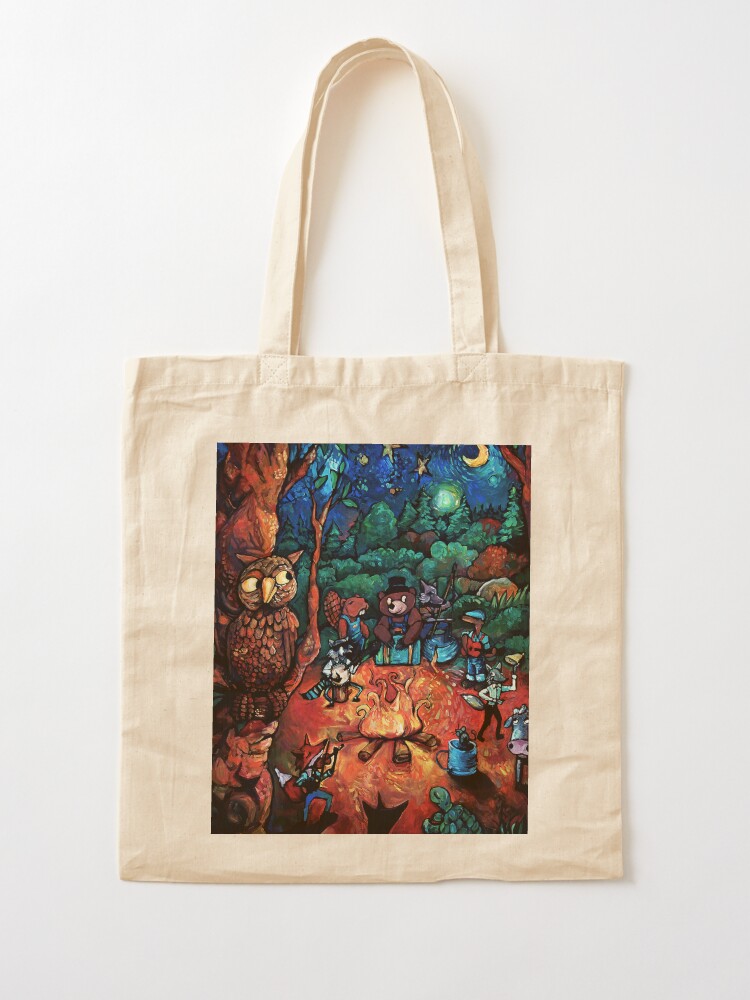 Thumbnail 2 of 5, Tote Bag, "Deep Woods Jam" by Chad Elliott designed and sold by Wildermans.