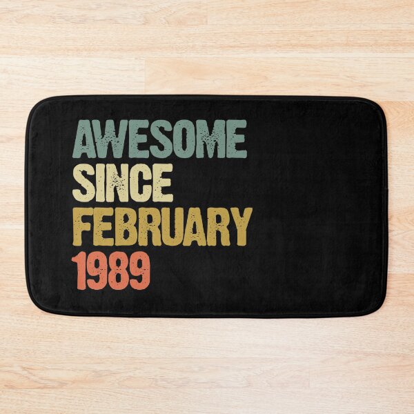 Item preview, Awesome Since February 1989 31st Birthday Gift designed and sold by vomaria.