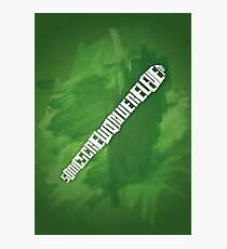Sonic Screwdriver Photographic Print
