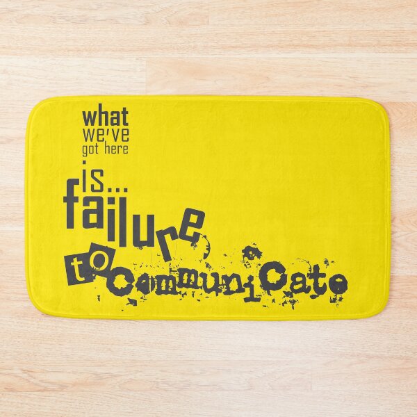 Item preview, What we've got here is failure to communicate designed and sold by square-lemon.