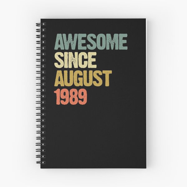 Item preview, Awesome Since August 1989 31st Birthday Gift designed and sold by vomaria.