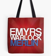 Merlin Poster Tote Bag