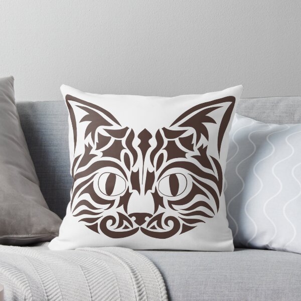 Item preview, Cabeza de gato tribal designed and sold by peterflor.