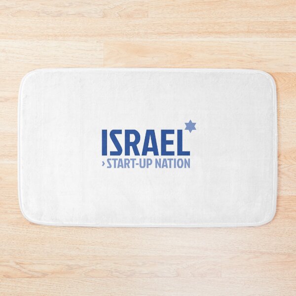 Item preview, Israel - Start-Up Nation Blue logo designed and sold by MeLoveIsrael.