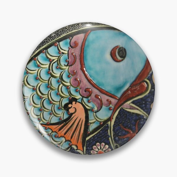 Item preview, Mosaic Blue Fish designed and sold by Hvll1116.