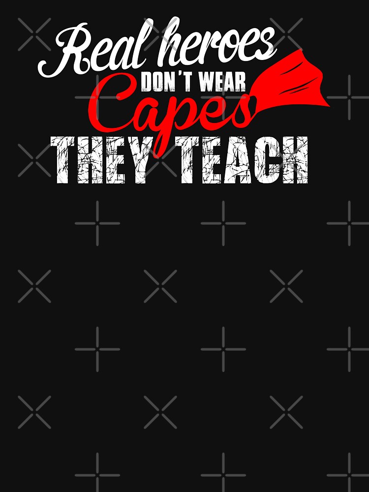 Real Heroes Don't Wear Capes design by Mbranco