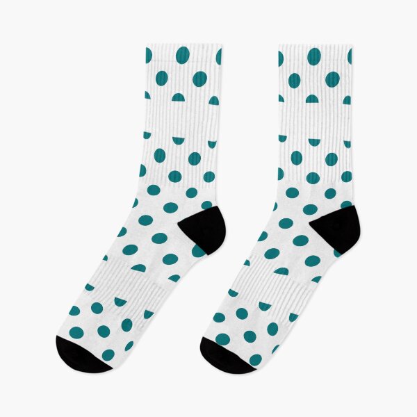 Item preview, Teal and White Polka Dots - Classic Print for a Reason. designed and sold by cgroenewald.