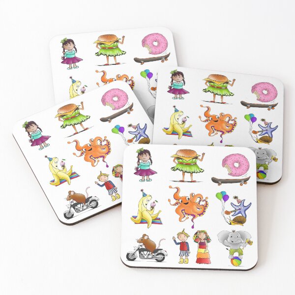 Item preview, Quirky ZG illustrations compilation designed and sold by ZeborahGrace.