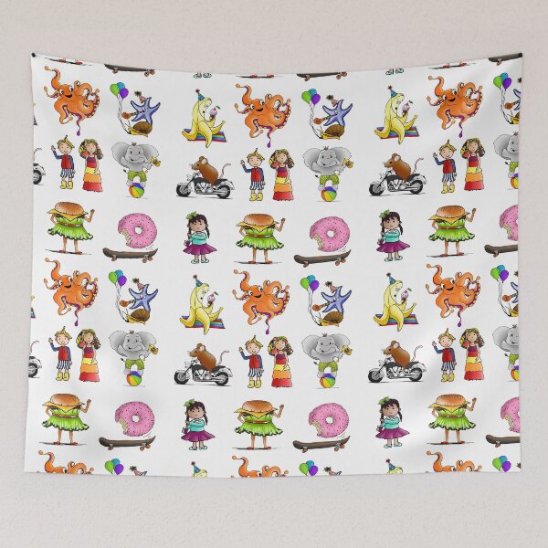 Item preview, Quirky ZG illustrations compilation designed and sold by ZeborahGrace.