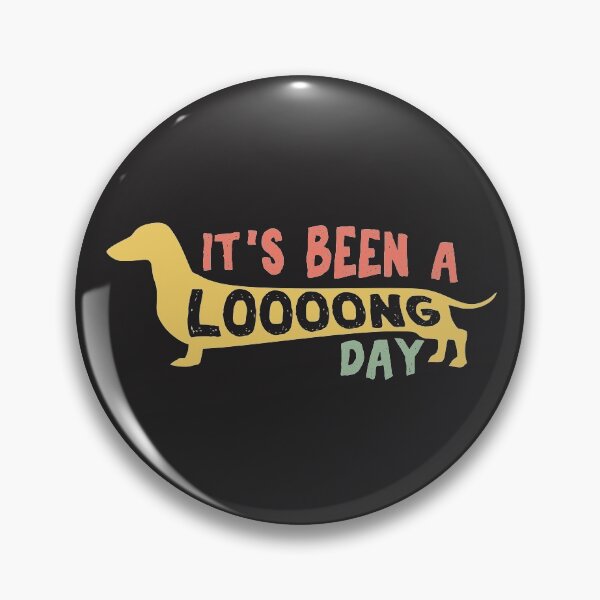 Item preview, It's been a long day Cute Vintage Dachshund Dog silhouette lover gift  designed and sold by alenaz.