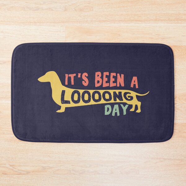 Item preview, It's been a long day Cute Vintage Dachshund Dog silhouette lover gift  designed and sold by alenaz.
