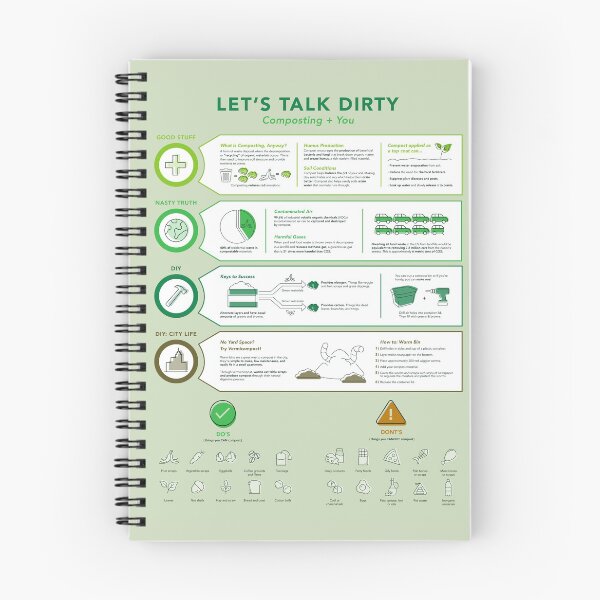 Item preview, Talk Dirty: Composting + You designed and sold by nicolegrace15.