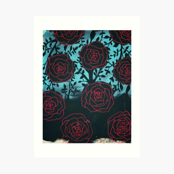 Rose Garden Art Print