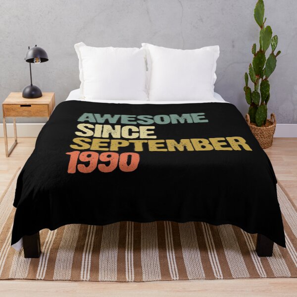 Item preview, Awesome Since September 1990 30th Birthday Gift designed and sold by vomaria.