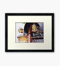 Pub and Beer Framed Print
