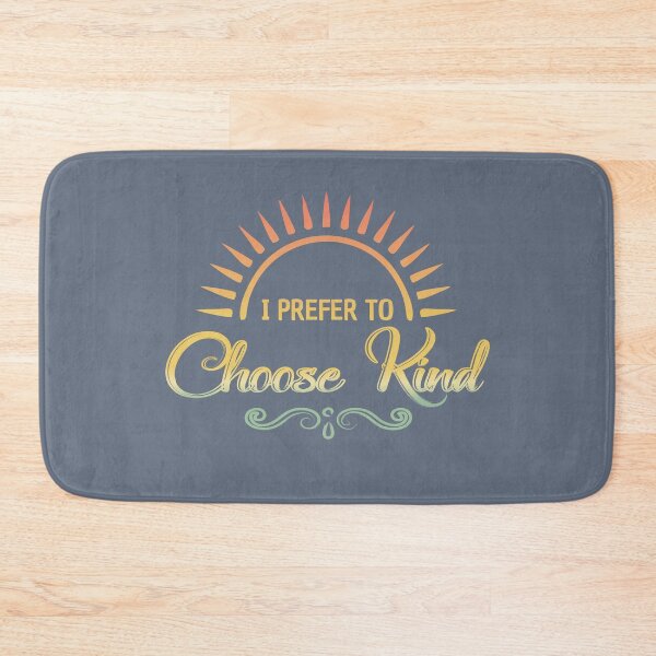 Item preview, I Prefer to Choose Kind Positive and Inspirational Quote for Everyday Vintage colors designed and sold by alenaz.