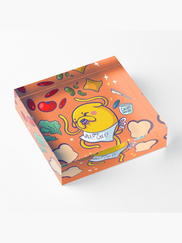 Alternate view of Make a sandwich with jake! Acrylic Block