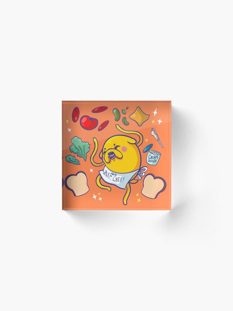Alternate view of Make a sandwich with jake! Acrylic Block