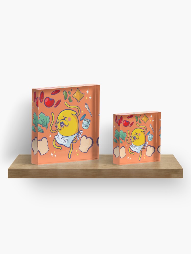 Alternate view of Make a sandwich with jake! Acrylic Block