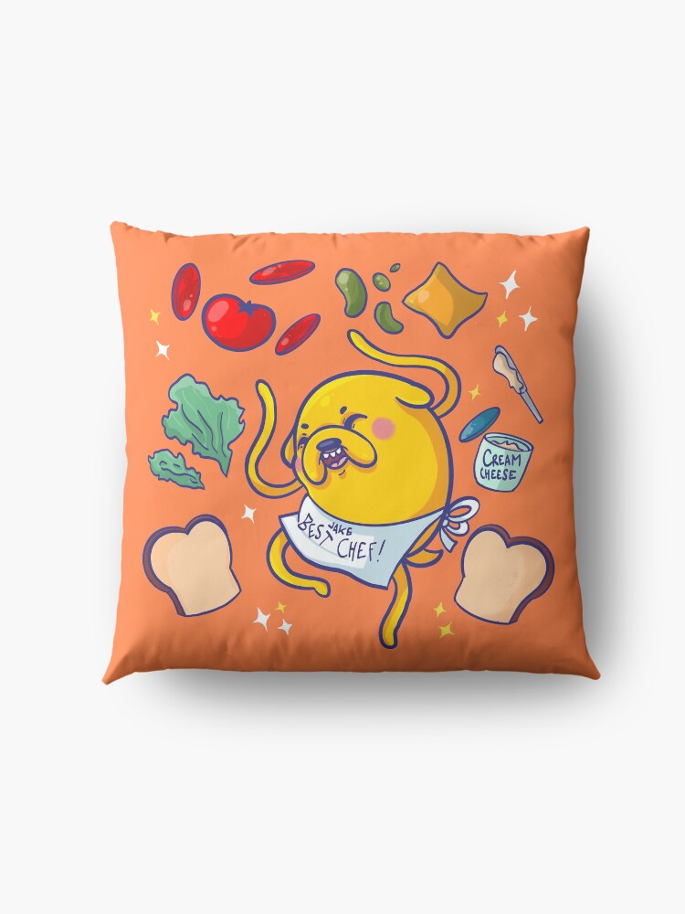 Alternate view of Make a sandwich with jake! Floor Pillow